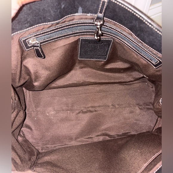 Vintage genuine, leather Coach bag - Picture 2 of 4